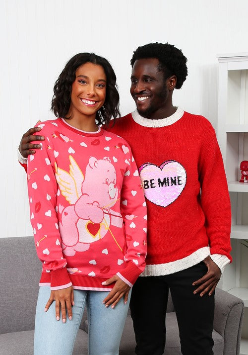Adult Love A Lot Bear Valentine's Sweater - US 0800
