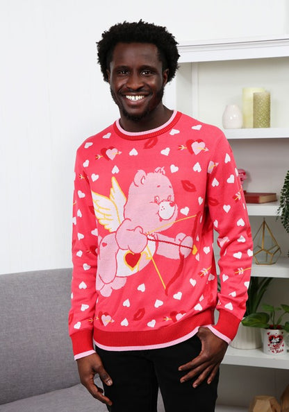 Adult Love A Lot Bear Valentine's Sweater - US 0800