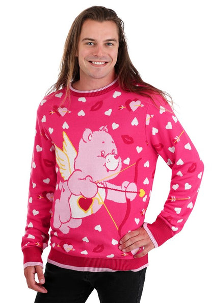Adult Love A Lot Bear Valentine's Sweater - US 0800
