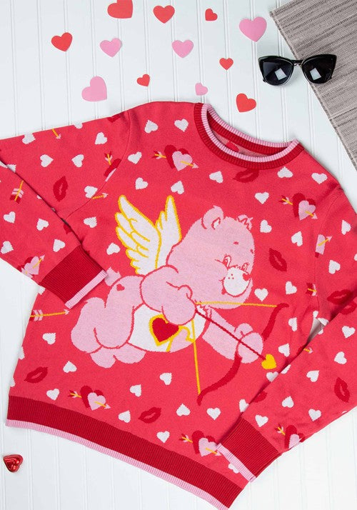 Adult Love A Lot Bear Valentine's Sweater - US 0800