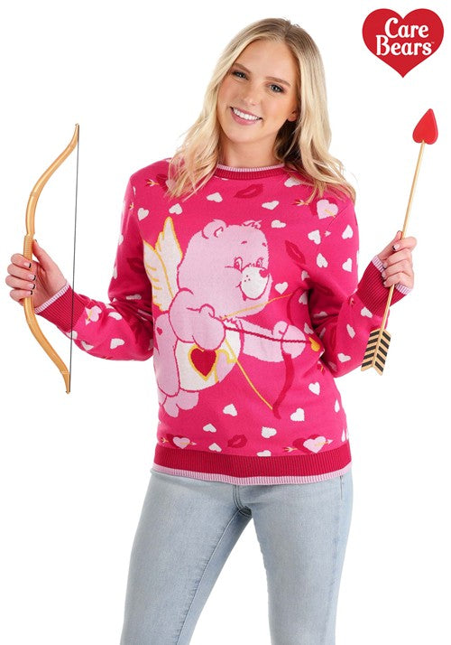 Adult Love A Lot Bear Valentine's Sweater - US 0800
