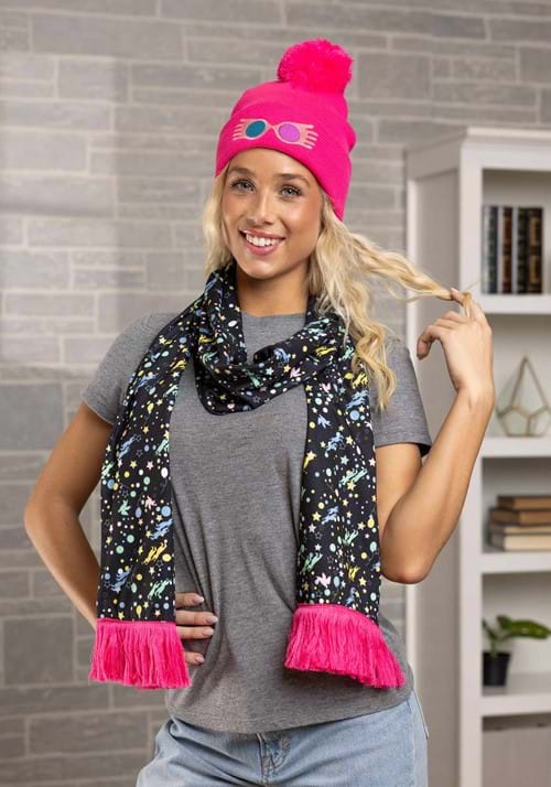 Luna Lovegood Knit Winter Hat & Scarf Set - US 0386