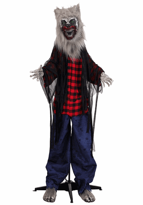 5FT Lycan Lucian Animatronic Werewolf Decoration - Scream Saver - US 6483