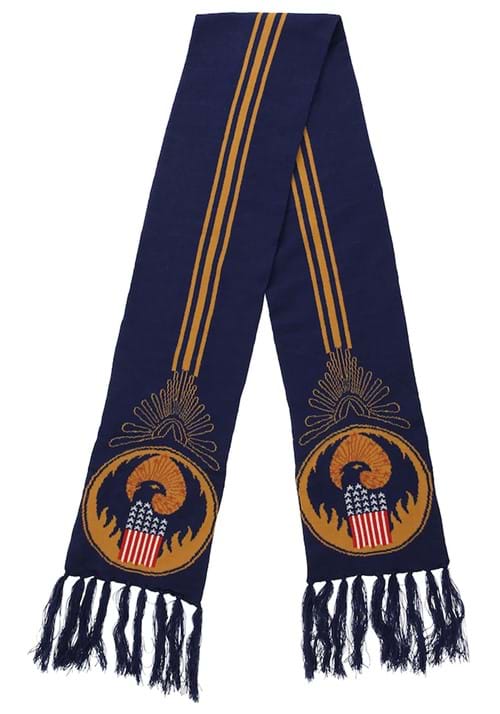 Harry Potter MACUSA Blue Knit Scarf - US 1577