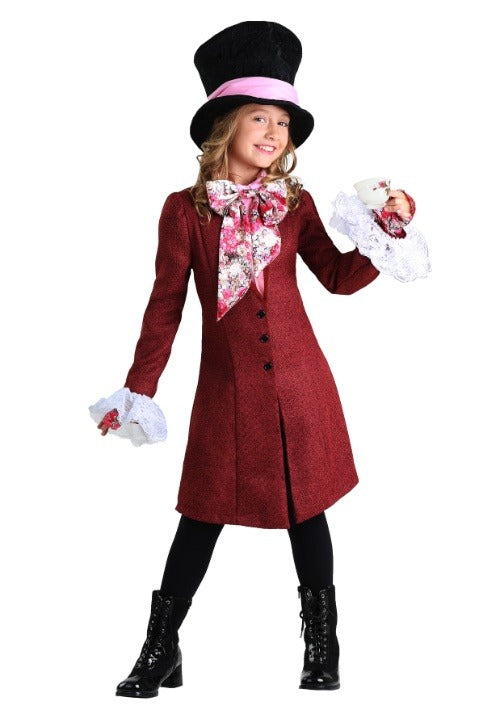 Girls Mad Hatter Costume - US 0753