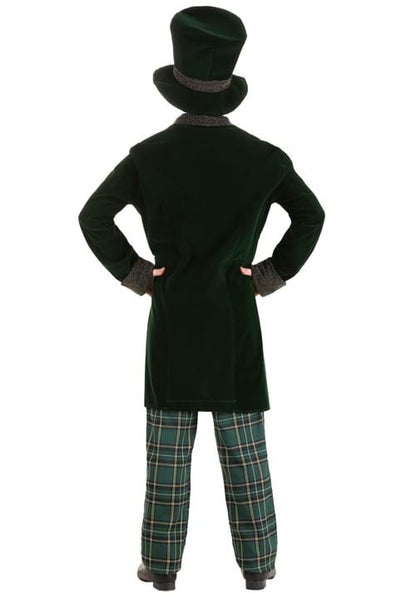 Deluxe Green Mad Hatter Costume for Men - US 1365
