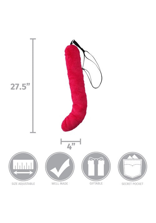 Anime Deluxe Cat Tail Magenta - US 3736