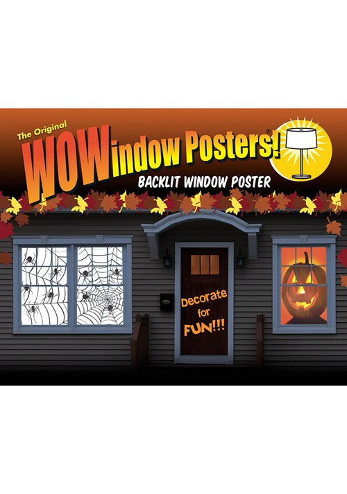 Make a Scene Spider Stickers & Webs Halloween Decoration - US 7569