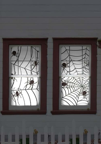 Make a Scene Spider Stickers & Webs Halloween Decoration - US 7569
