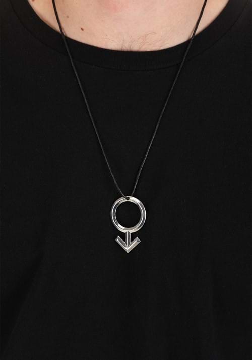 Male Gender Pendant Costume Necklace - US 1126