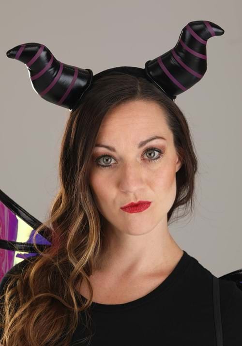 Maleficent Dragon Horns Headband & Wings Accessory Kit - US 4556
