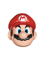 Adult Mario Costume Mask - US 0450