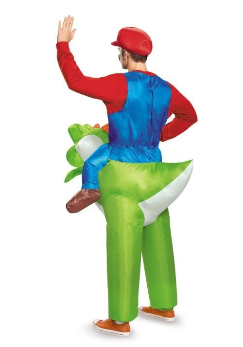 Mario Riding Yoshi Adult Costume - US 2855