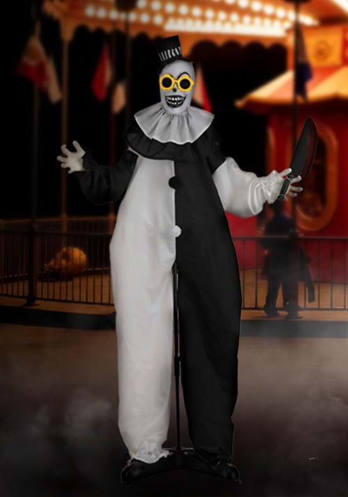 5.75FT Marlow the Murder Clown Animated Decoration - Scream Saver - US 3526