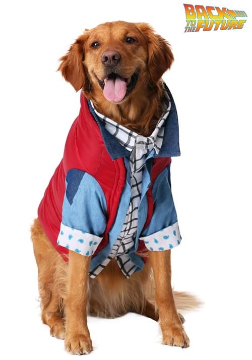 Marty McFly Dog Costume Back to the Future - US 8435
