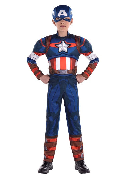 Marvel Captain America Boy's Costume - US 6547