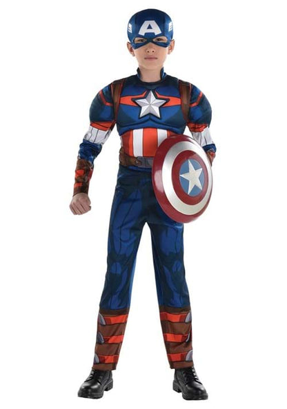 Marvel Captain America Boy's Costume - US 6547