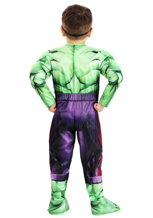 Boy's Marvel Green Incredible Hulk Toddler Costume - US 7833