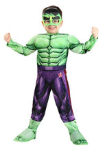 Boy's Marvel Green Incredible Hulk Toddler Costume - US 7833