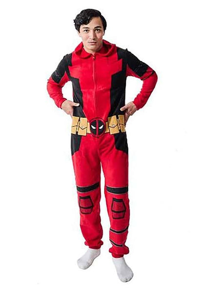 Marvel Deadpool Cosplay Adult Union Suit Costume - US 5525