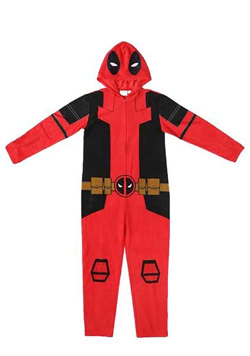 Marvel Deadpool Cosplay Adult Union Suit Costume - US 5525