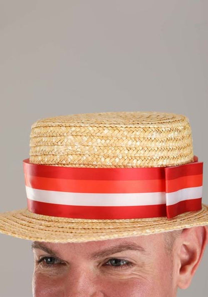 Mary Poppins Bert Straw Hat for Adults - US 6208