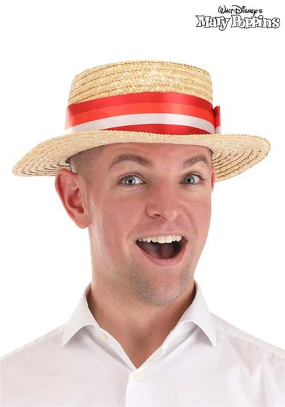 Mary Poppins Bert Straw Hat for Adults - US 6208