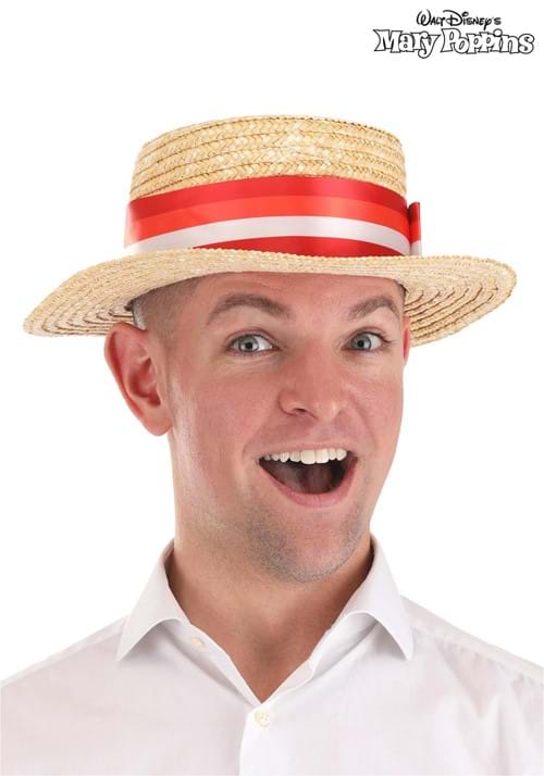 Mary Poppins Bert Straw Hat for Adults - US 6208