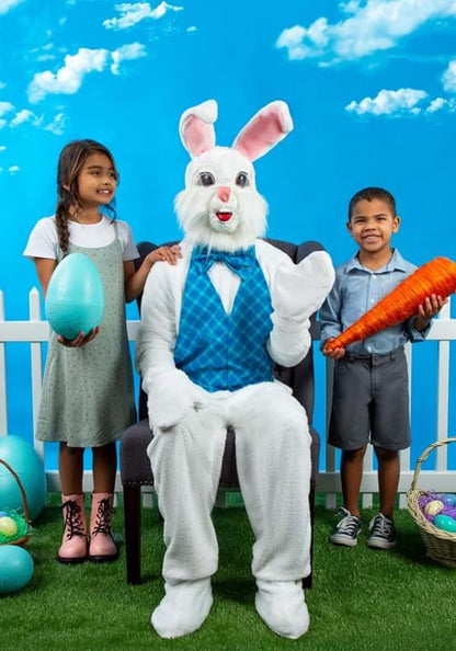 Mascot Happy Easter Bunny Costume - US 1746