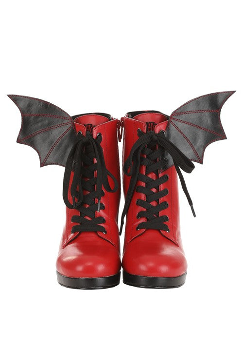 Hotel Transylvania Mavis Red Heeled Boots for Women - US 4896