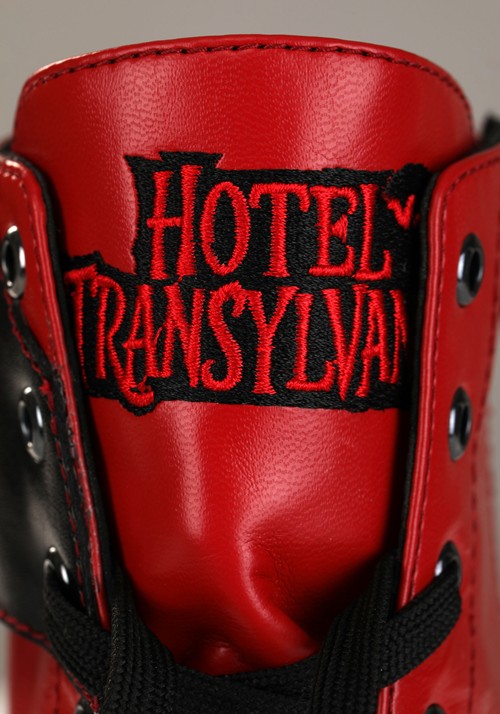 Hotel Transylvania Mavis Red Heeled Boots for Women - US 4896