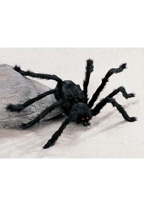 8.5-Inch Medium Hairy Black Spider Prop Decoration - US 7150