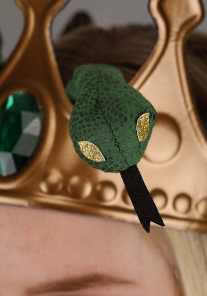 Medusa Snake Costume Crown for Women - US 9194
