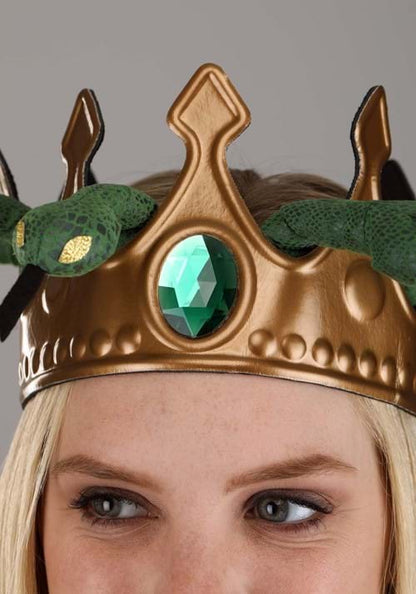 Medusa Snake Costume Crown for Women - US 9194