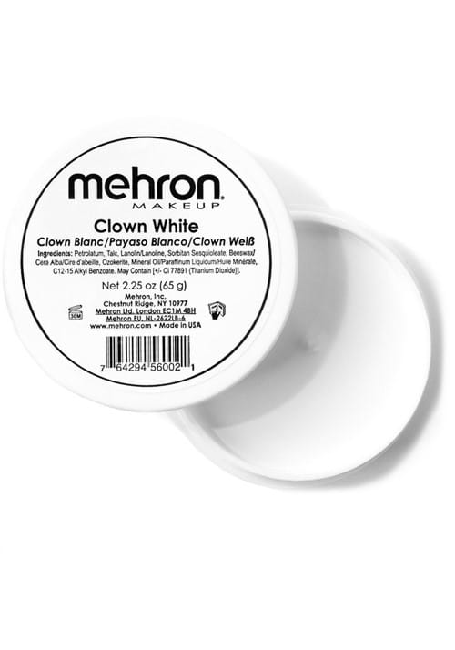 Clown White 2.25 Oz Premium Quality Makeup - US 4006