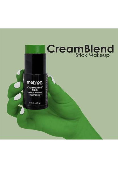 Mehron Green CreamBlend Makeup Stick - US 2325