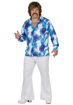 Plus Size 70s Fever Shirt Costume for Men - US 1584
