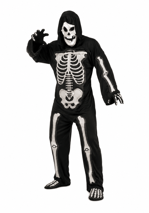 Men's 3-D Skeleton Costume - US 2019