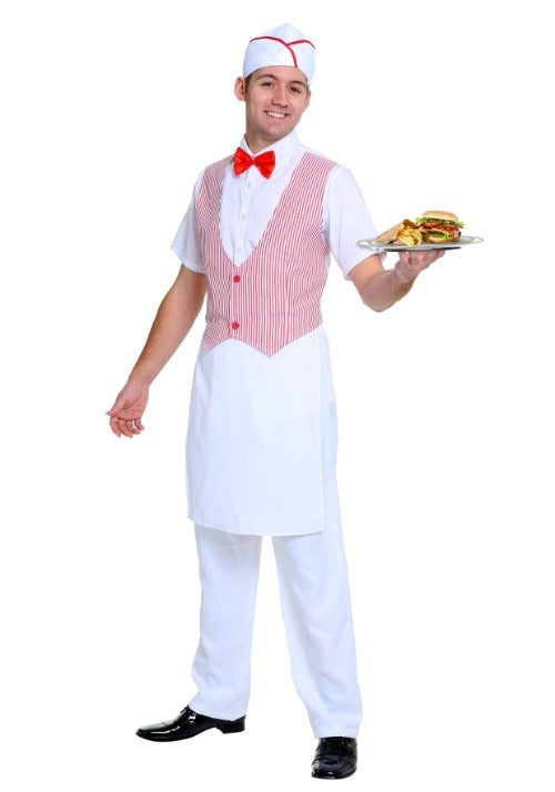 50's Car Hop Costume for Men - US 6017