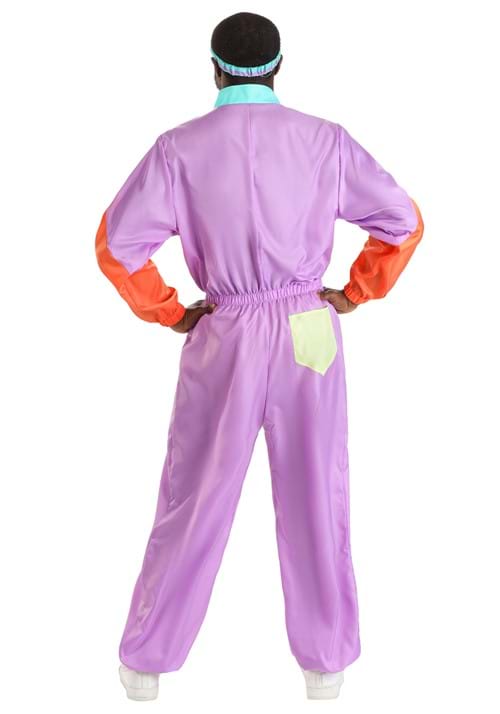 80's Purple Tracksuit Costume for Men - US 0862