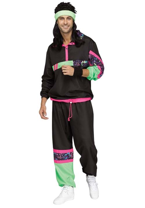 80's Track Suit Men's Costume - US 2995