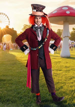 Authentic Mad Hatter Men's Costume - US 8385