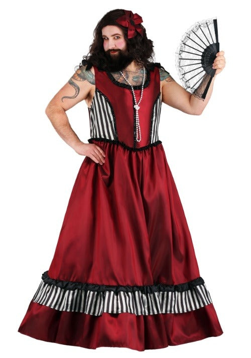 Bearded Woman Costume for Men - US 6246