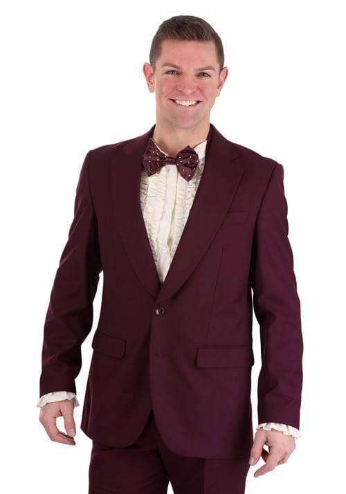 Men's Beetlejuice Wedding Suit Shirt and Bow Tie - US 6760