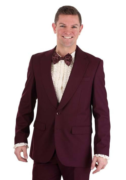 Men's Beetlejuice Wedding Suit Shirt and Bow Tie - US 6760