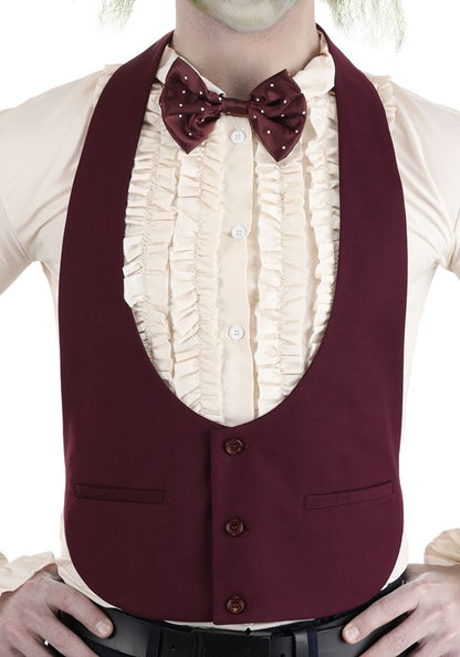 Beetlejuice Wedding Suit Vest for Men - US 8548