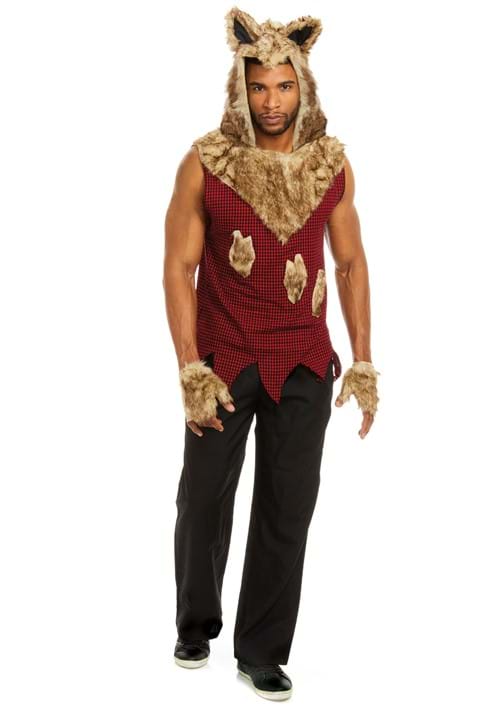Sexy Big Bad Wolf Costume for Men - US 8140