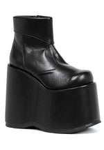Black Monster Platform Shoes for Men - US 5842