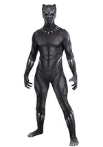 Men's Black Panther Zentai Suit Costume - US 5044