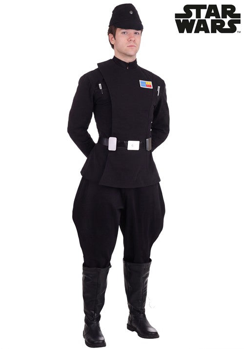 Men's Black Star Wars Imperial Officer Costume - US 6018
